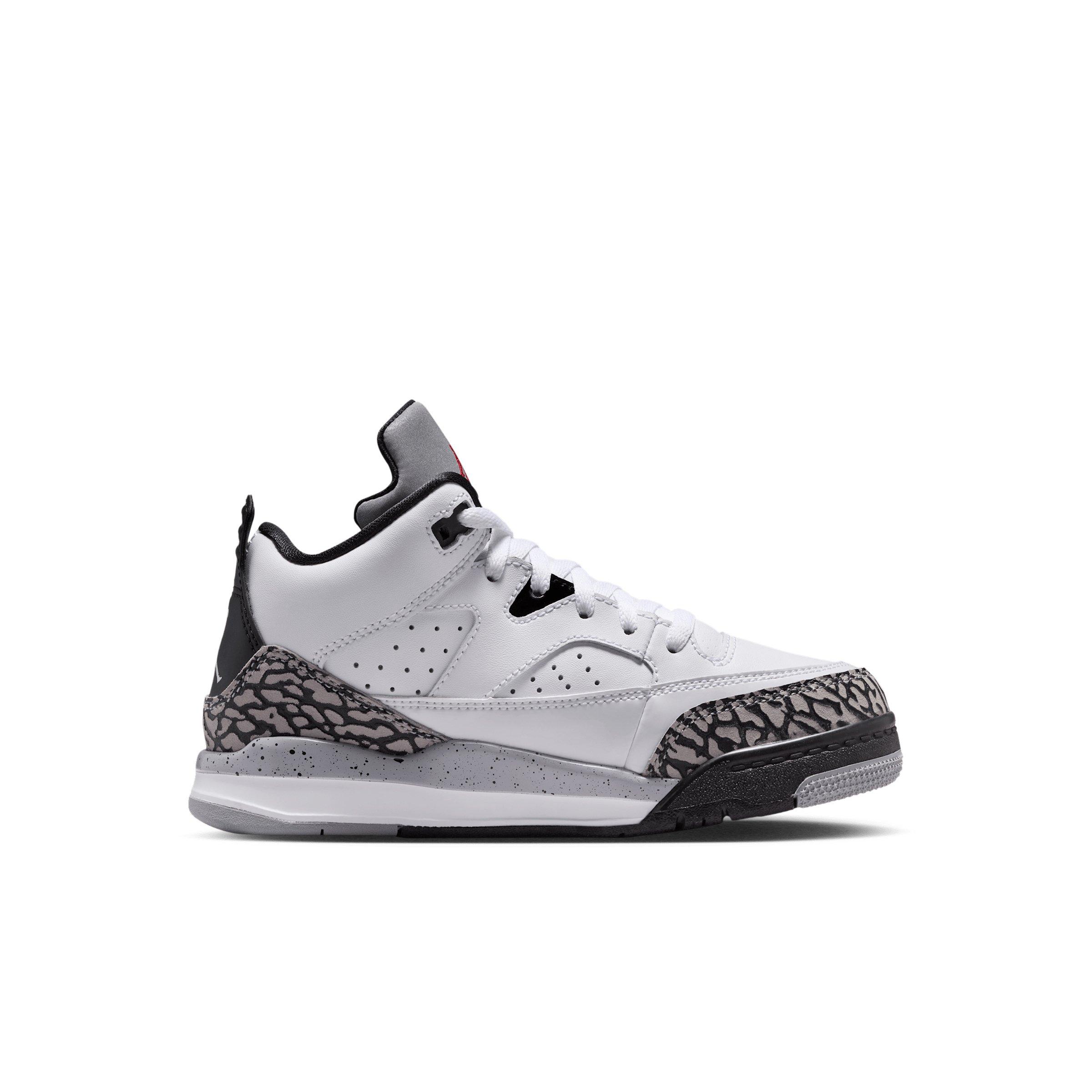 Jordan Son of Mars Low "White/Black/Cement Grey/Gym Red" Preschool Boys' Shoe - WHITE/BLACK/GREY/RED